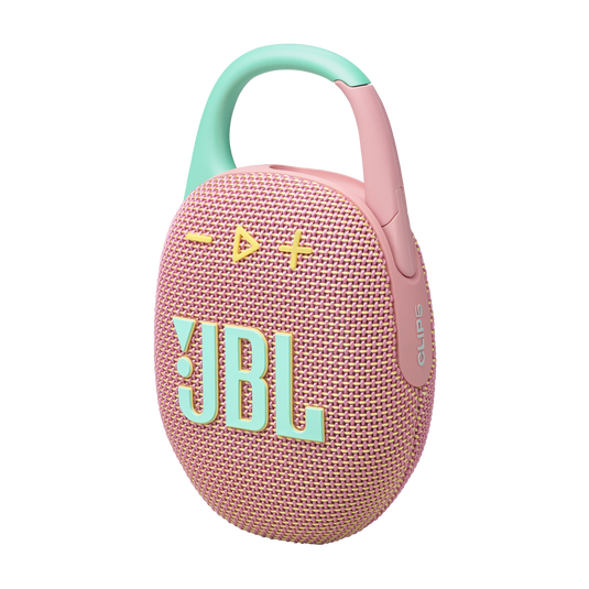 JBL Clip 5 - Pink - Ultra-portable waterproof speaker - Detailshot 1 image number null