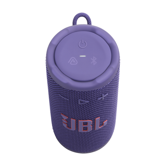 JBL Grip - Purple - Compact Bluetooth speaker with bold JBL Pro Sound and ambient light - Top image number null