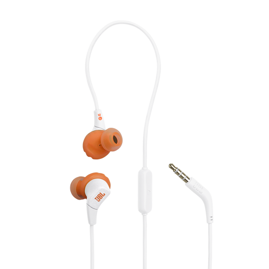 JBL Endurance Run 3 - White - Wired Sport Headphones - Hero image number null