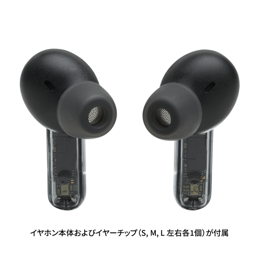 JBL TUNE BEAM GHOST Replacement Kit - Black - Hero image number null