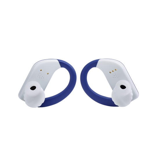 JBL Endurance PEAK - Blue - Waterproof True Wireless In-Ear Sport Headphones - Back image number null