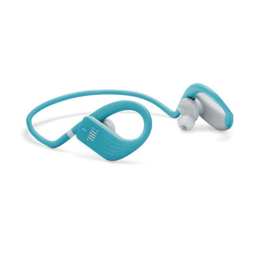 JBL Endurance JUMP - Teal - Waterproof Wireless Sport In-Ear Headphones - Detailshot 1 image number null