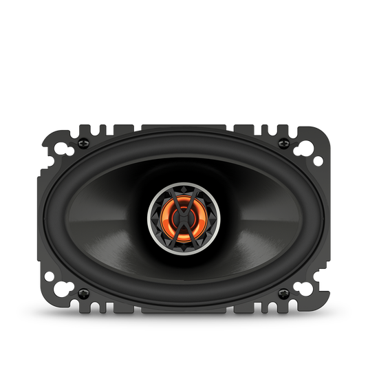 Club 6420 - Black - 4"x6" (100mm x 152mm) coaxial car speaker - Front image number null