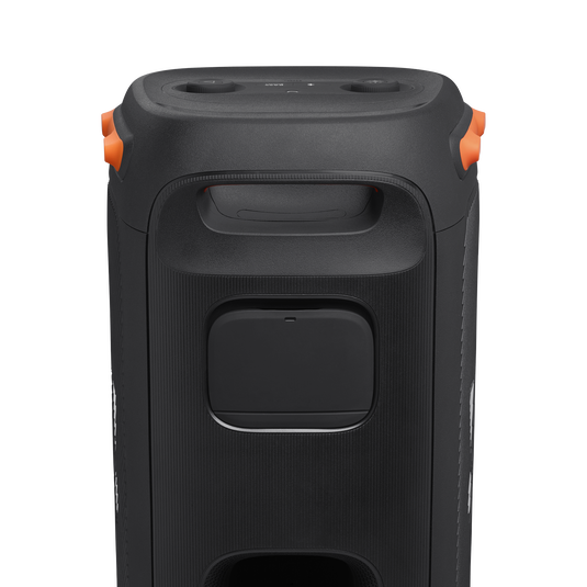 JBL Partybox 110 - Black - Portable party speaker with 160W powerful sound, built-in lights and splashproof design. - Detailshot 8 image number null