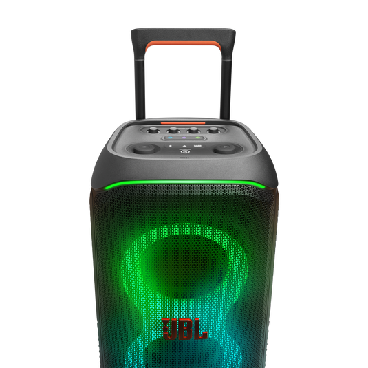 JBL PartyBox Stage 320 - Black - Portable party speaker with wheels - Detailshot 7 image number null