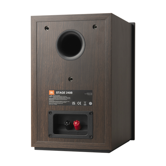 Stage 240B - Espresso - 2-Way 4.5-inch (114mm) Bookshelf Loudspeaker - Pair - Detailshot 6 image number null