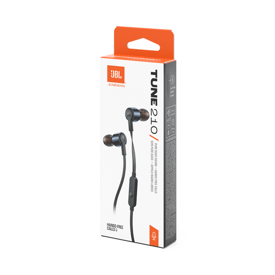 JBL Tune 210 Eco - Black - In-ear headphones - Detailshot 15 image number null