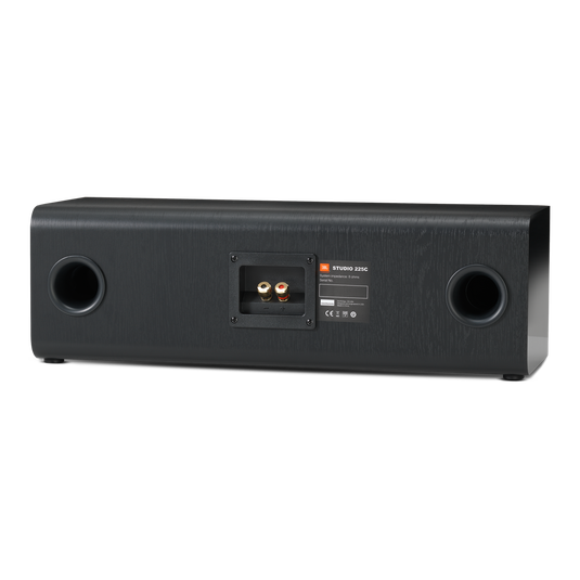 Studio 225C - Black - 2.5-way Dual 4" Center Channel Loudspeaker - Back image number null