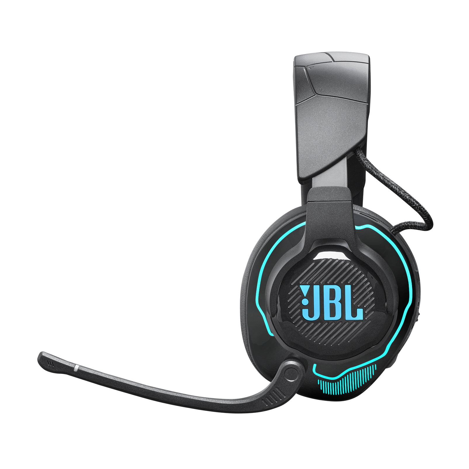 JBL QUANTUM 910 ゲーミングヘッドセット/7.1chサラウンド/ヘッドホン/ノイズキャンセリング/ハイレゾ対応/3.5MM+2 JBL ヘッドフォン : JBL QUANTUM 910 ゲーミングヘッド