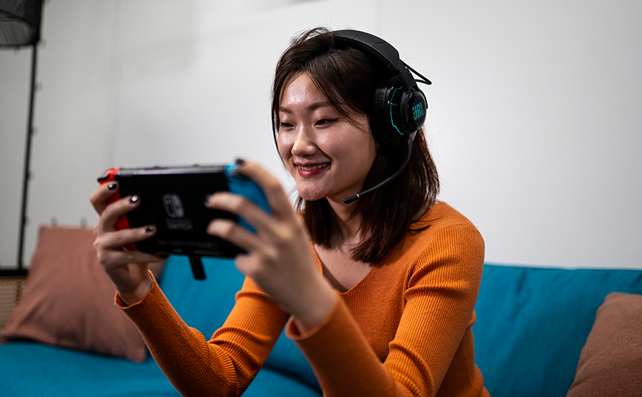 JBL Quantum 910 Wireless | ヘッドトラッキング&ノイズ JBL Quantum 910 Wireless | ヘッドトラッキング&ノイズ