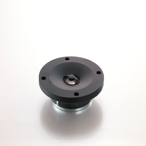 1-inch (25mm) titanium dome tweeter mated to acoustic lens waveguide.