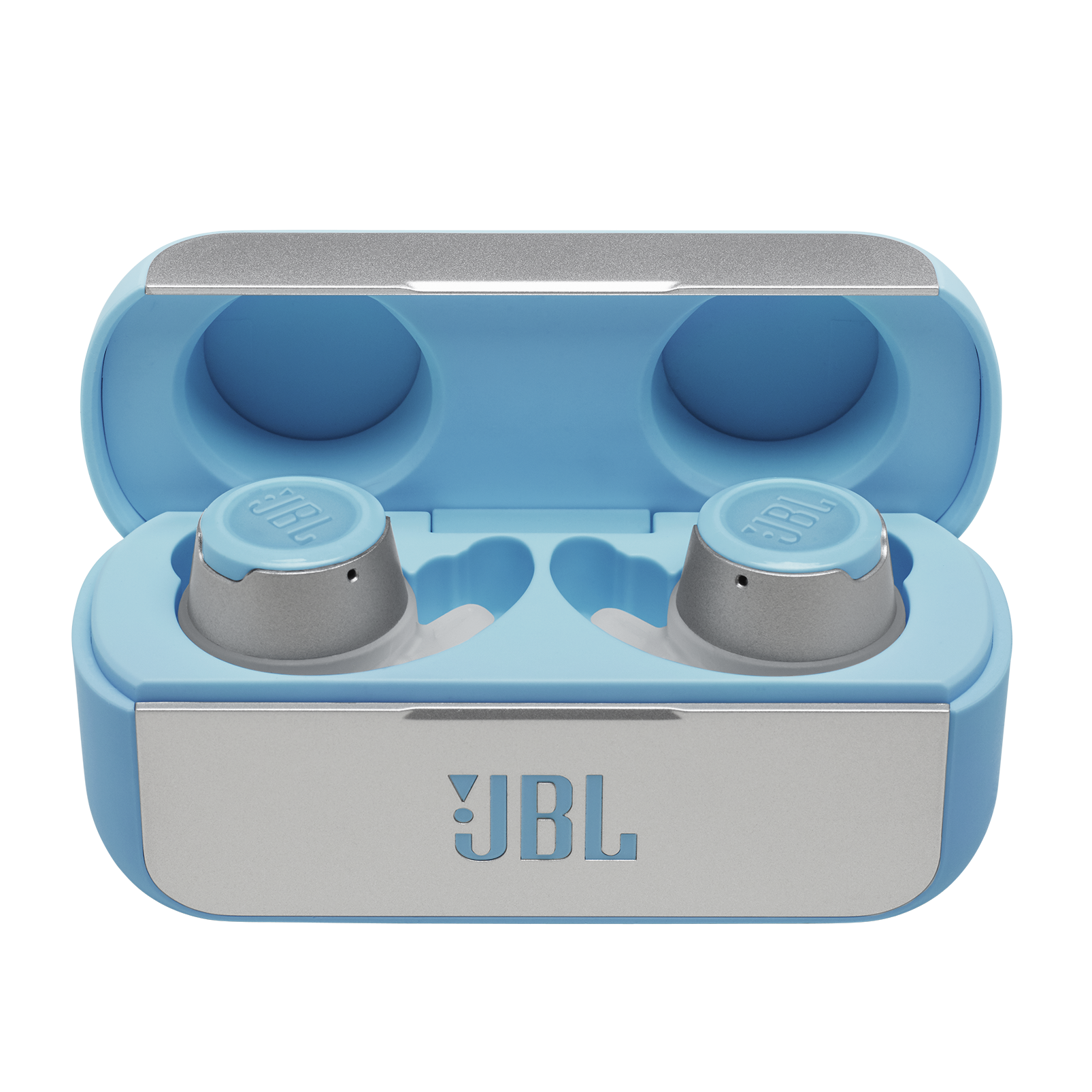 JBL Reflect Flow - Teal - Waterproof true wireless sport earbuds - Hero